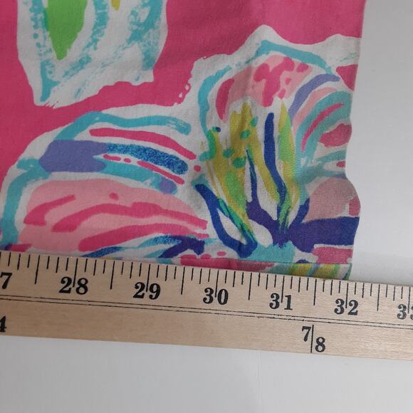 Lilly Pulitzer 33” Georgia May Palazzo Pant Wide Leg Pant L Swept by the Tides - Picture 13 of 14